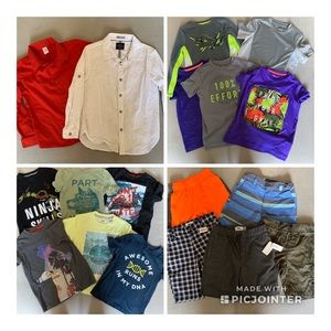Boy’s Old Navy shirts and shorts (lot) Size 5